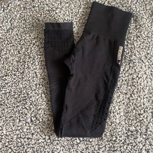 Gymshark black seamless full length leggings